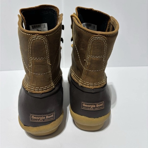 Georgia Boot Men’s Marshland, Brown Waterproof Duck Boots, Size 7 M main image 5